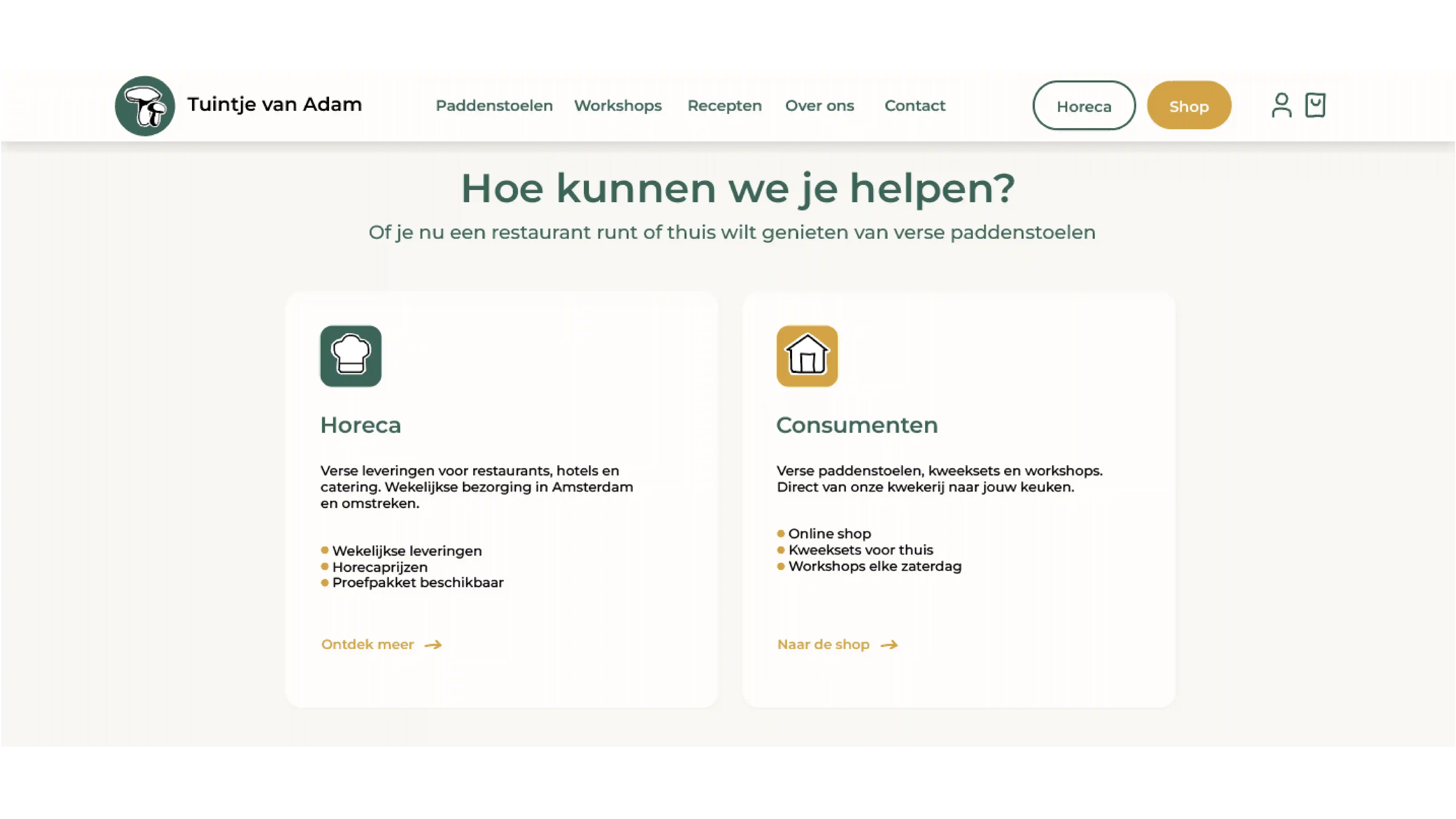Tuintje van Adam - Image 9 - After font and icon update