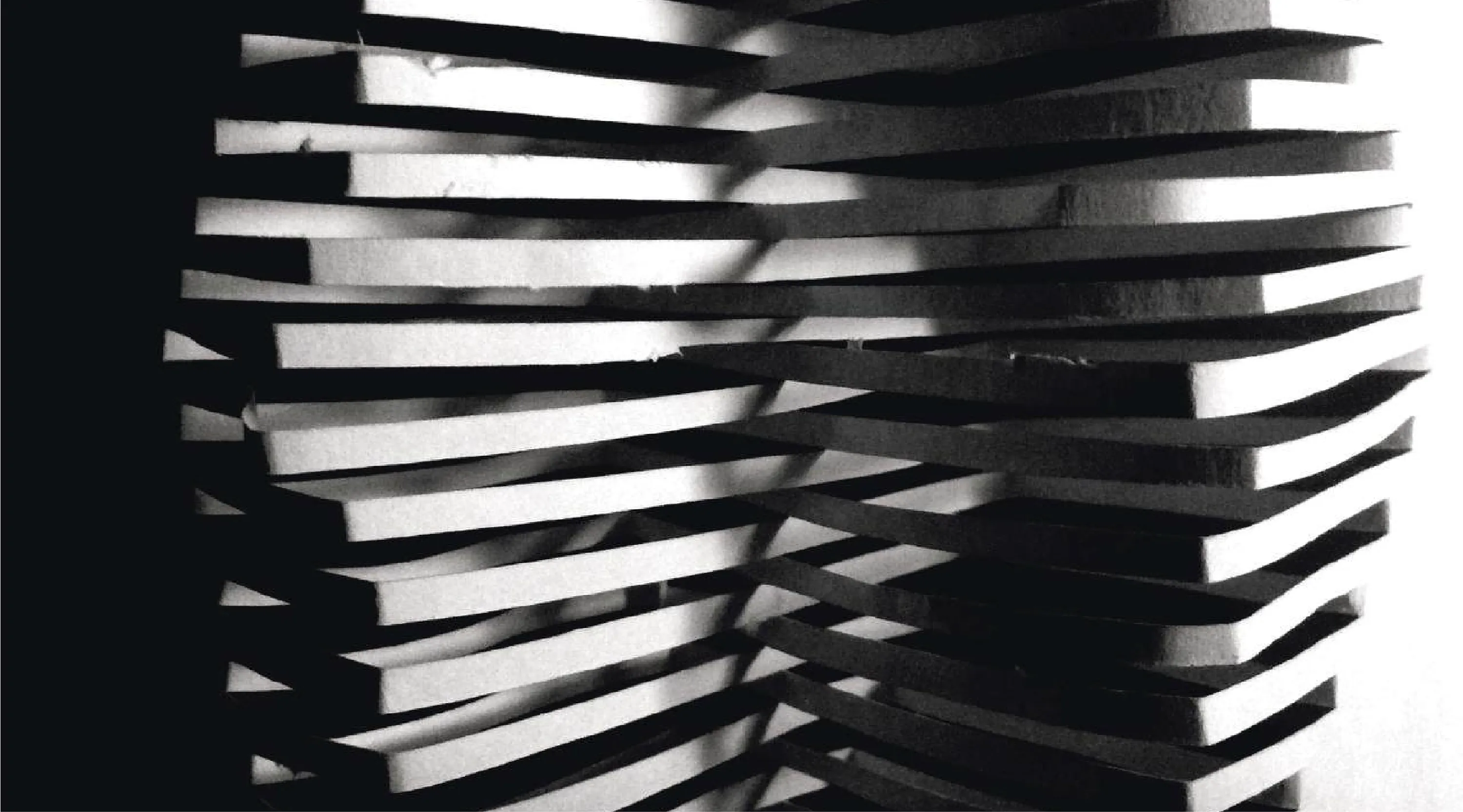 Paper strip light study