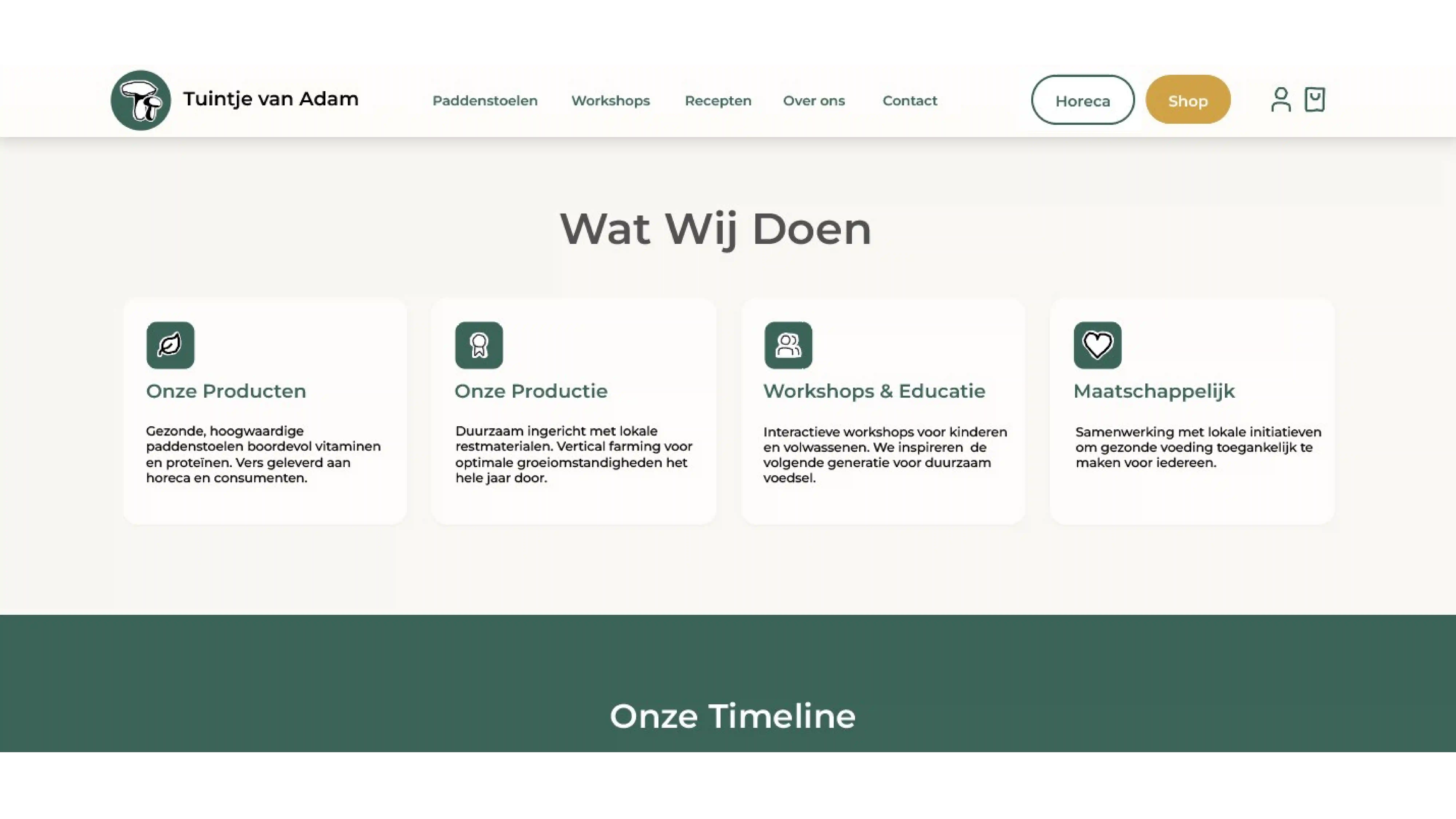 Tuintje van Adam - Image 8 - After font and icon update