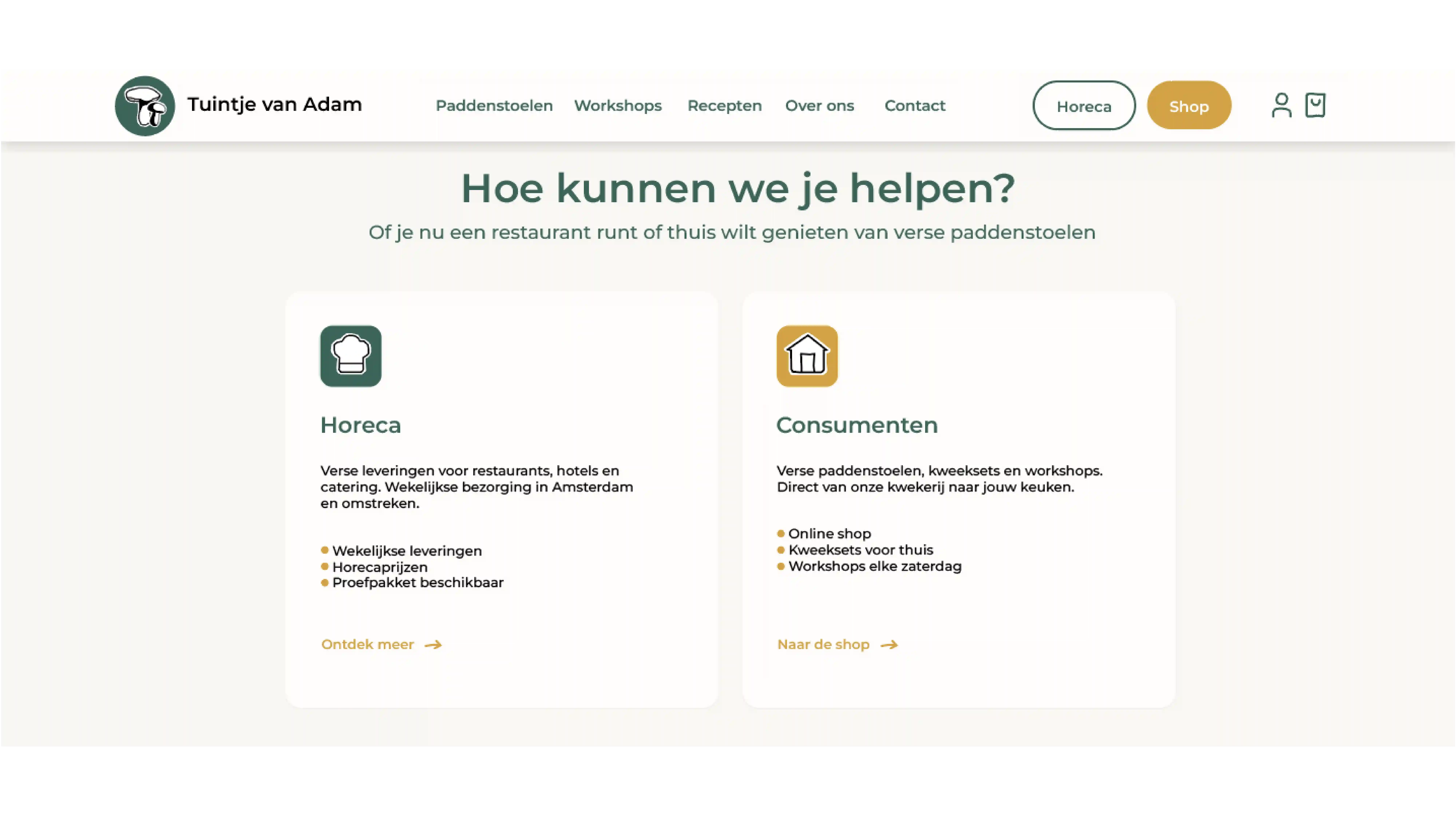 Tuintje van Adam - Image 9 - After font and icon update