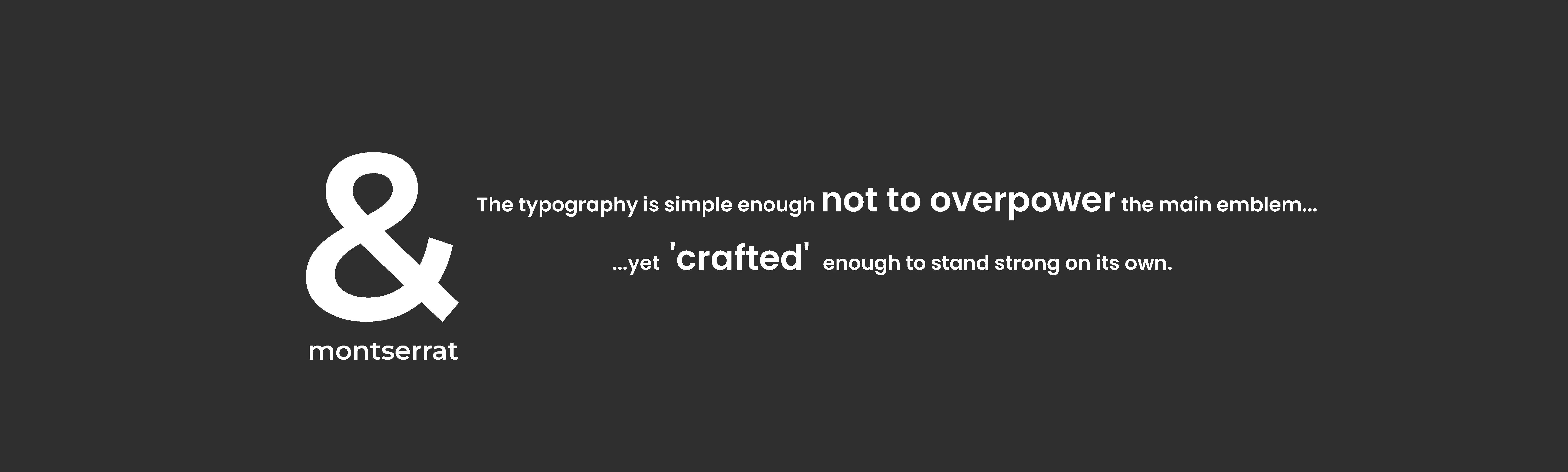 Tuintje van Adam - Colorpalette 7 - Montserrat - The typography is simple enough not to overpower the main emblem, yet crafted enough to stand strong on its own.